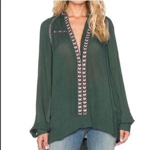 Tularosa- Wyatt Embroidered Boho tunic